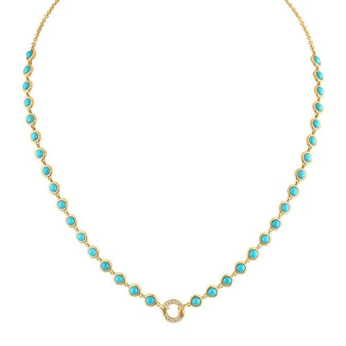 Turquoise Closure Necklace