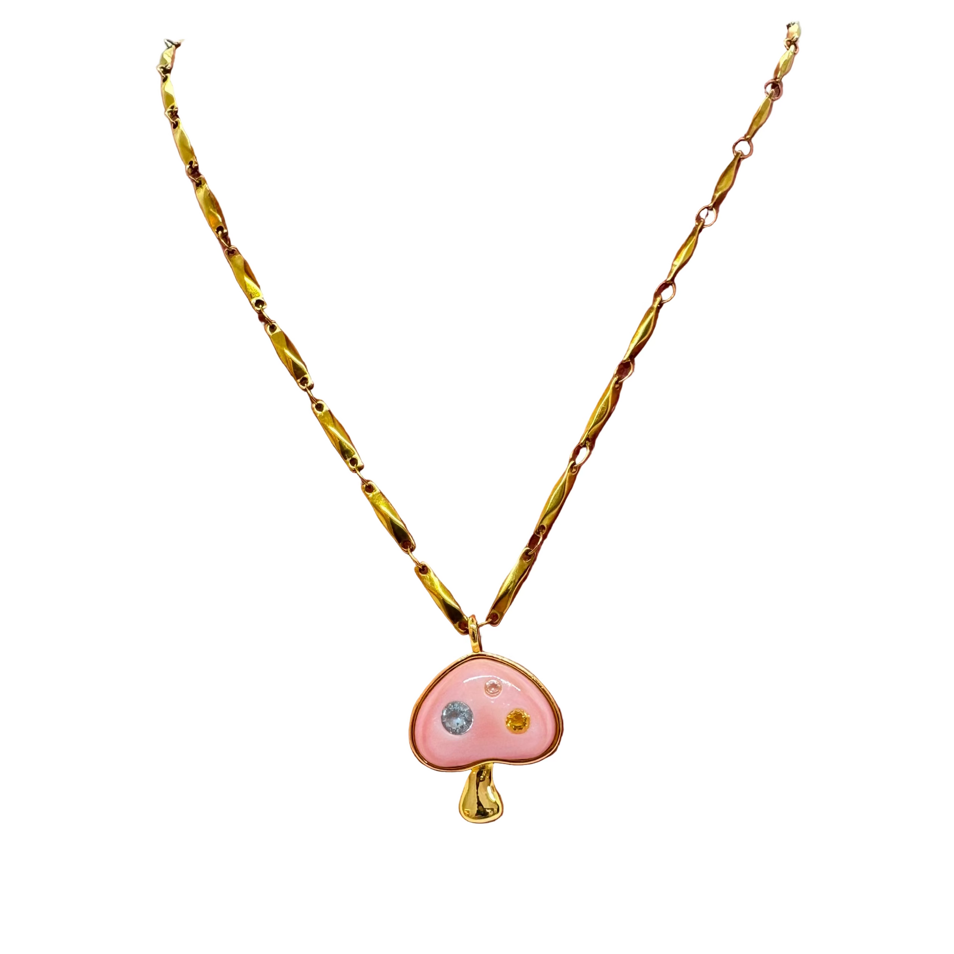 Sparkly Shroom Necklace