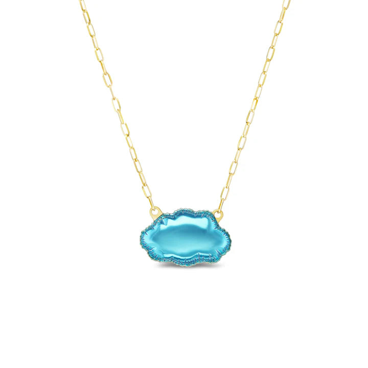 Dual Color Balloon Cloud Necklace