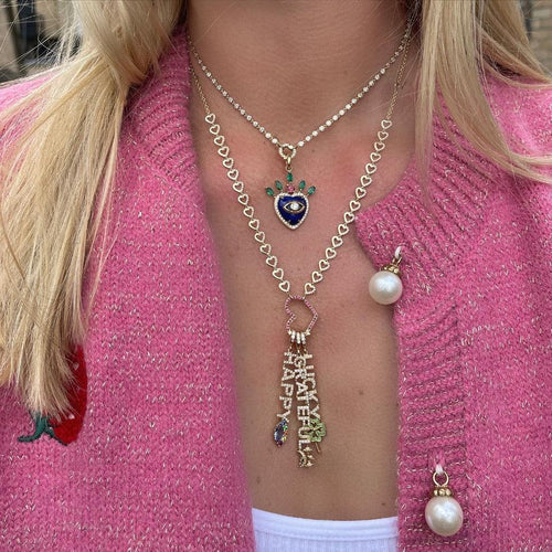 Diamond Bezel Closure Necklace