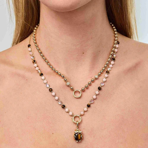 Mardi Gras Diamond Necklace