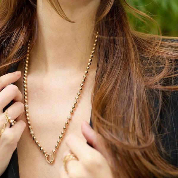 Mardi Gras Diamond Necklace