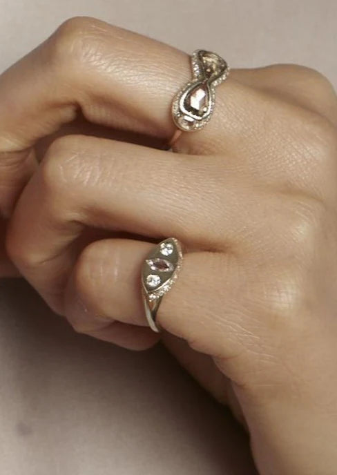 The Diamond Makeda Ring