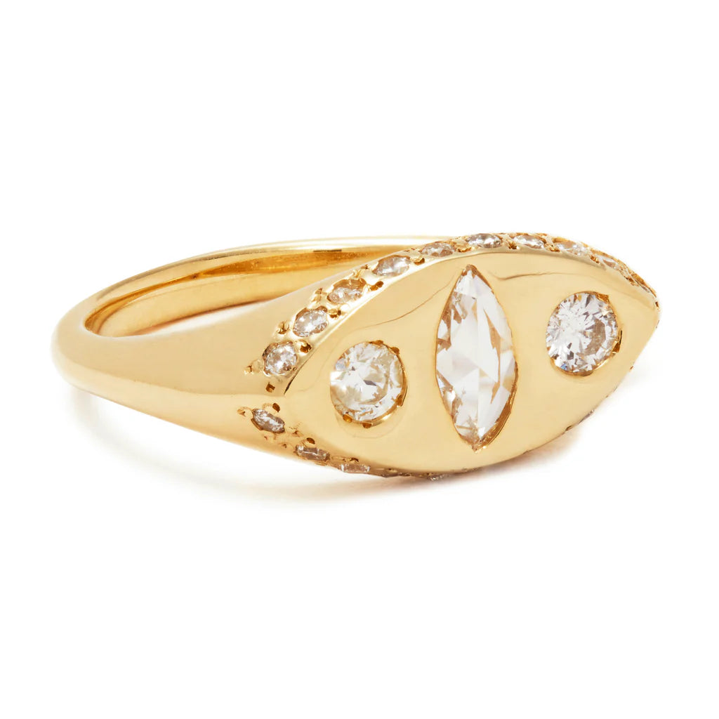 The Diamond Makeda Ring
