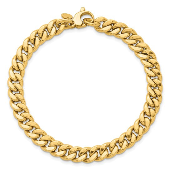 7mm Curb Link Chain Bracelet