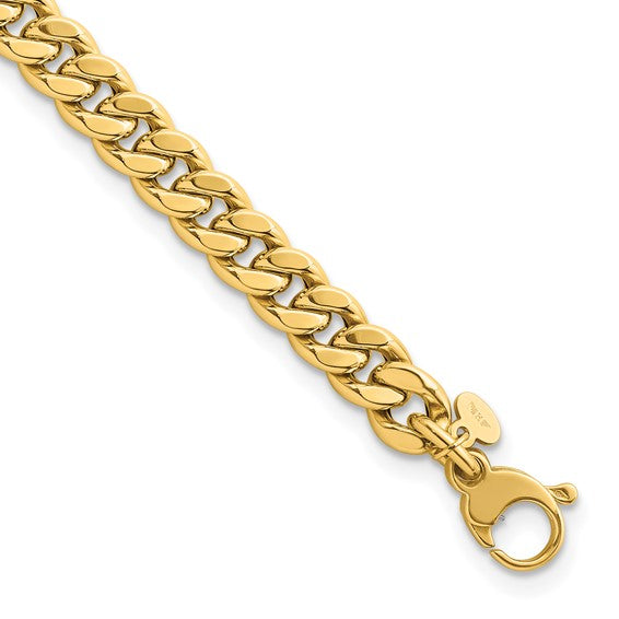 7mm Curb Link Chain Bracelet