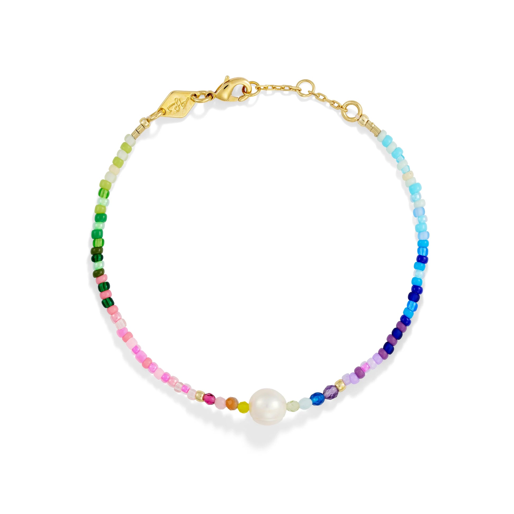 Capri Bracelet - Neon Rainbow
