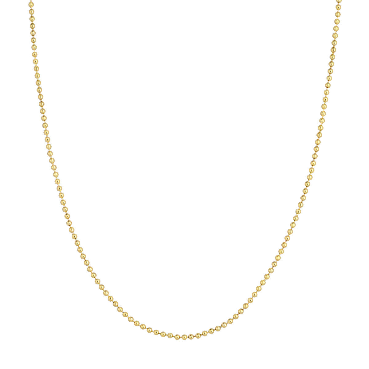 2.5mm 16" Bead Necklace
