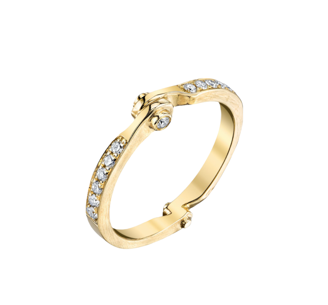 Handcuff Diamond Band
