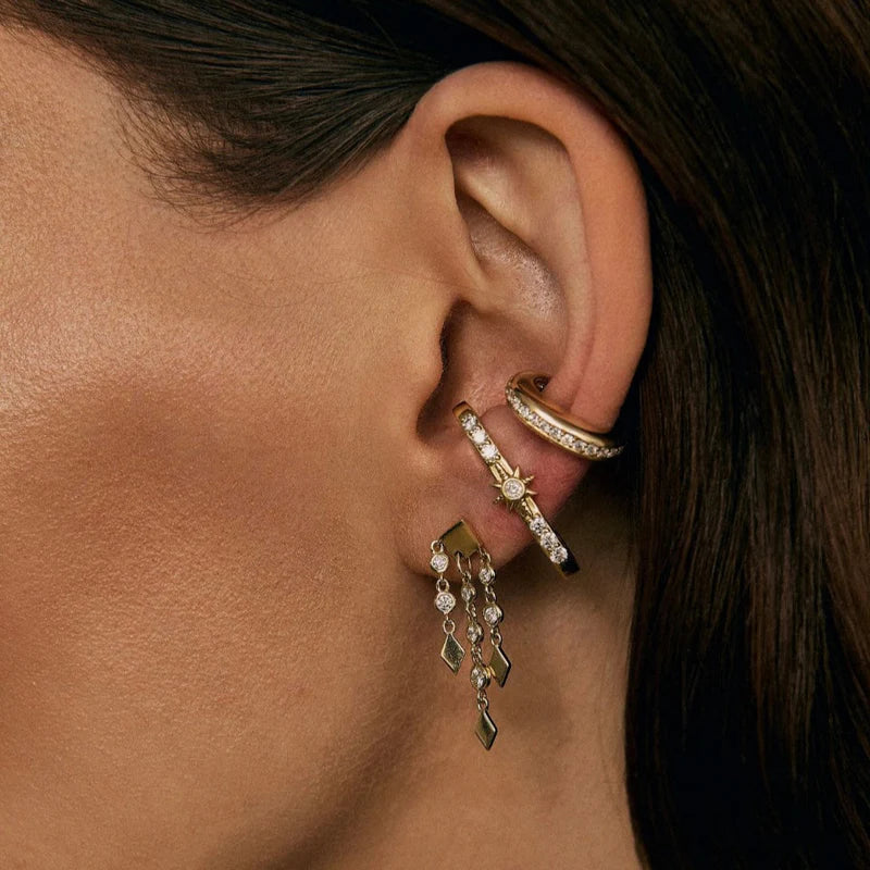 Shine Diamond Ear Cuff