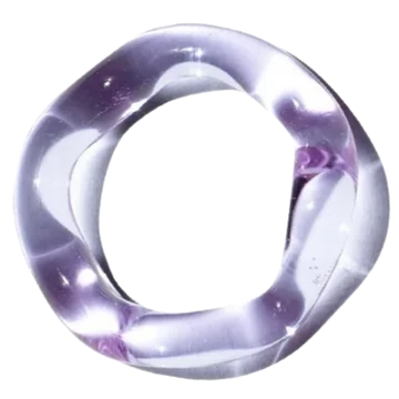 Glass Onda Ring