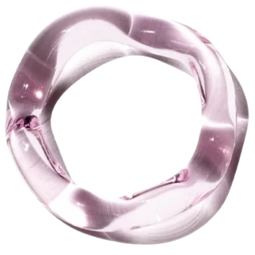 Glass Onda Ring