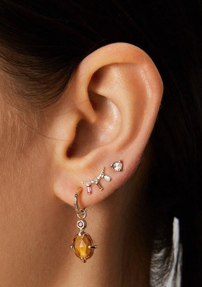 Diamond Speck Stud (4mm) - Single