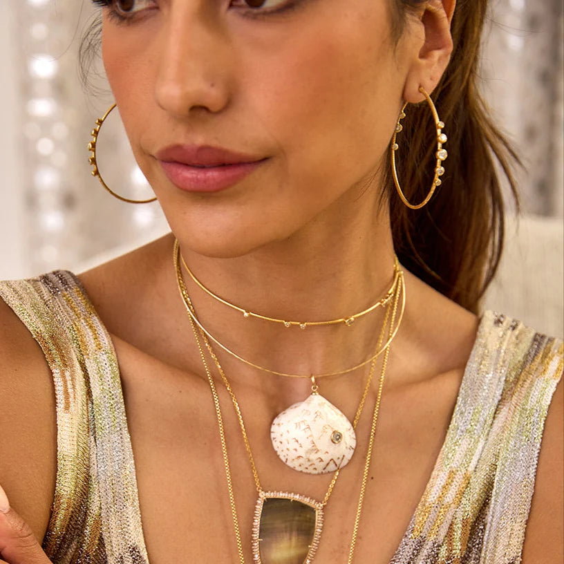 8 Diamond Flex Small Hoops