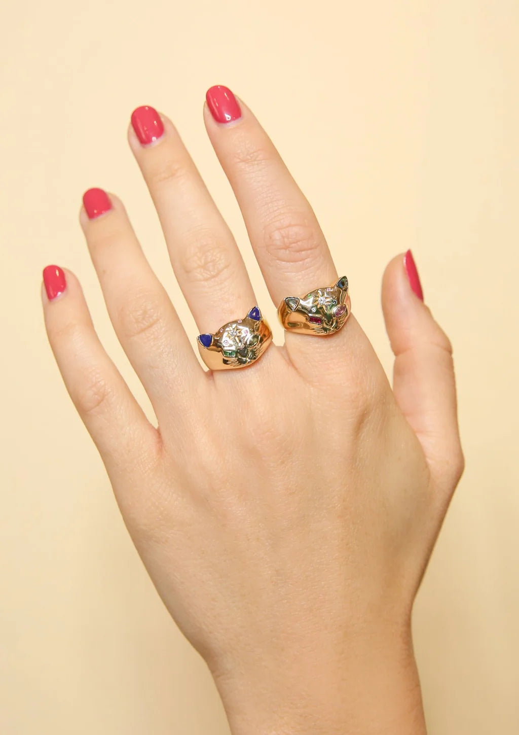 The Pink Wildcat Ring