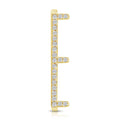 Signature 14K Yellow Gold & Diamond Letter Rings