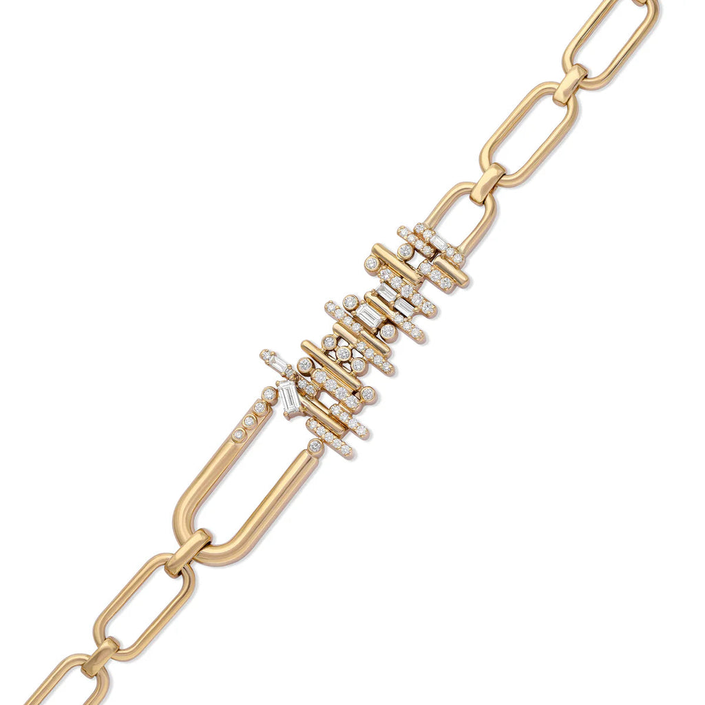 Ethereal Diamond Link Bracelet