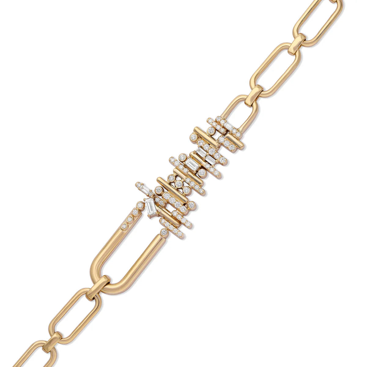 Ethereal Diamond Link Bracelet