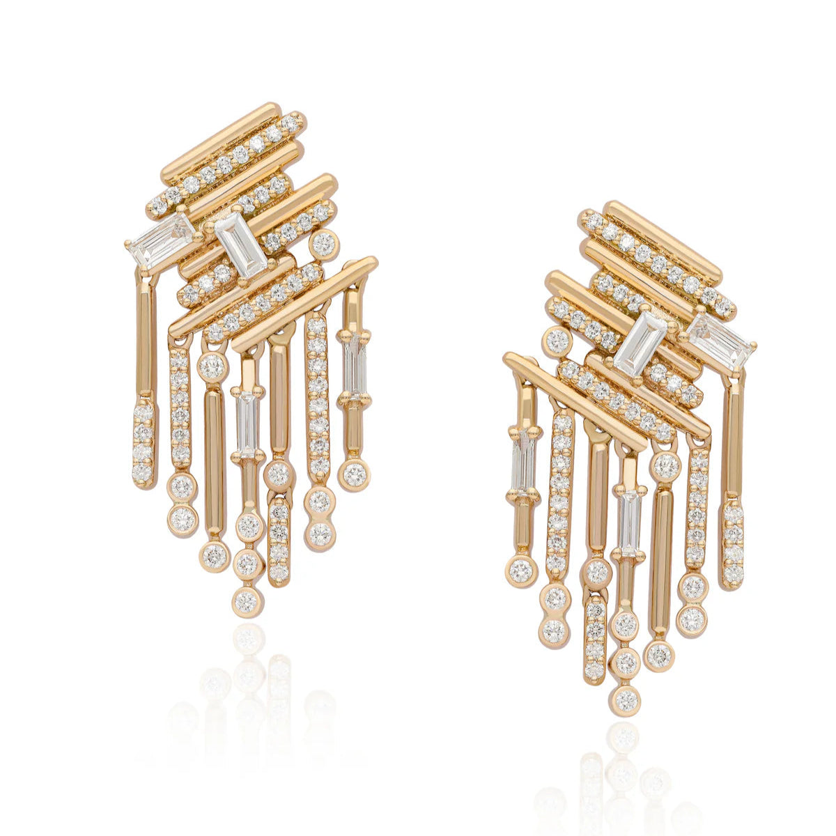 Ethereal Waterfall Chandelier Earrings