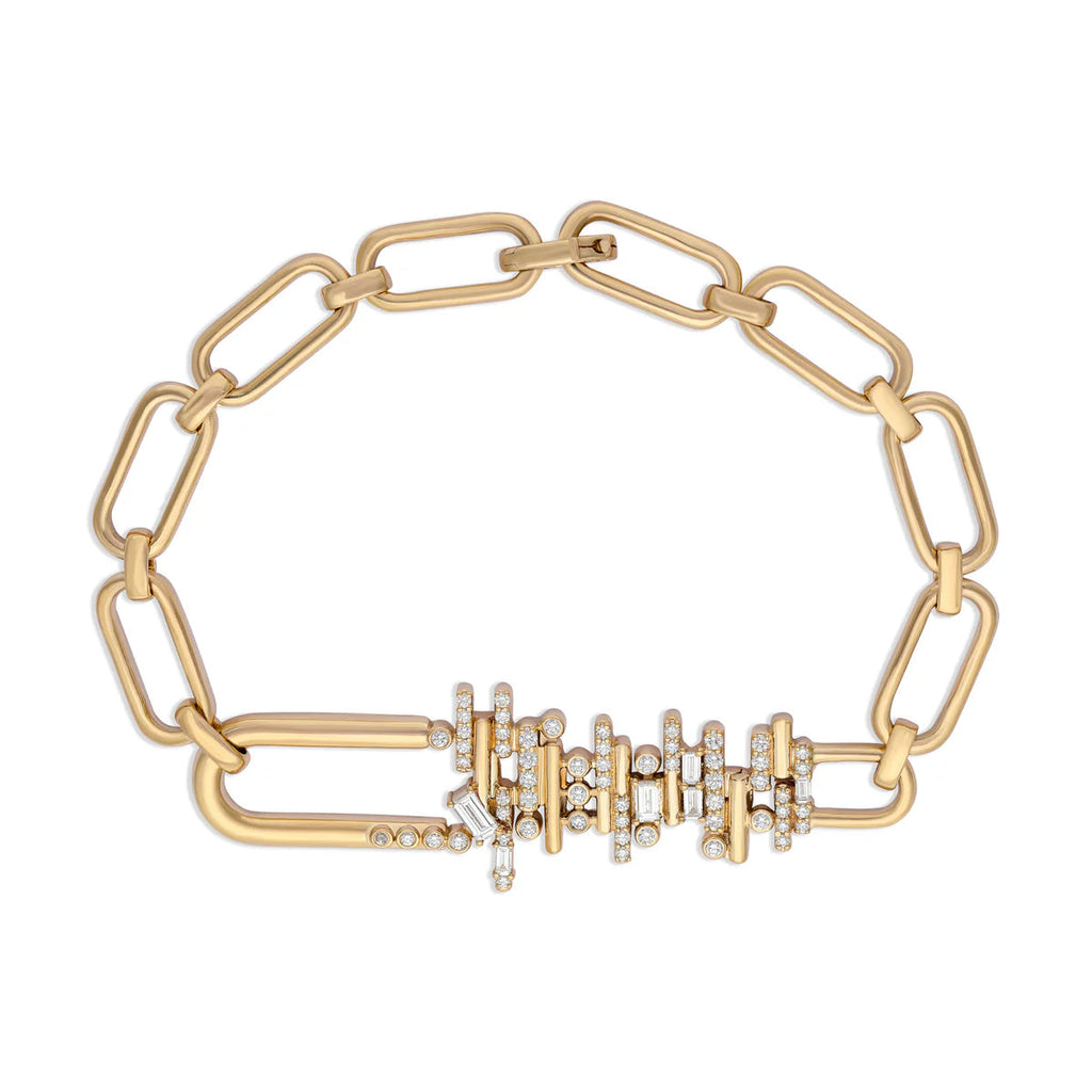 Ethereal Diamond Link Bracelet