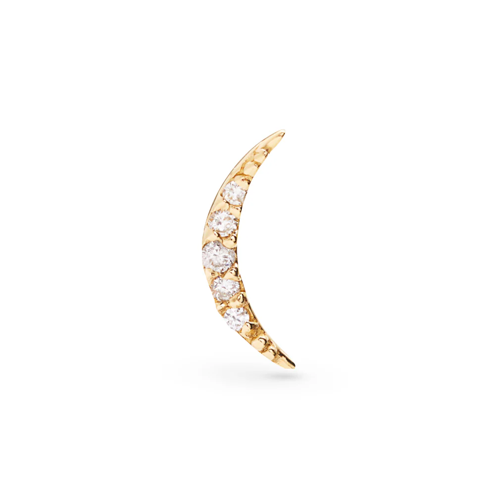 The Diamond Crescent Stud
