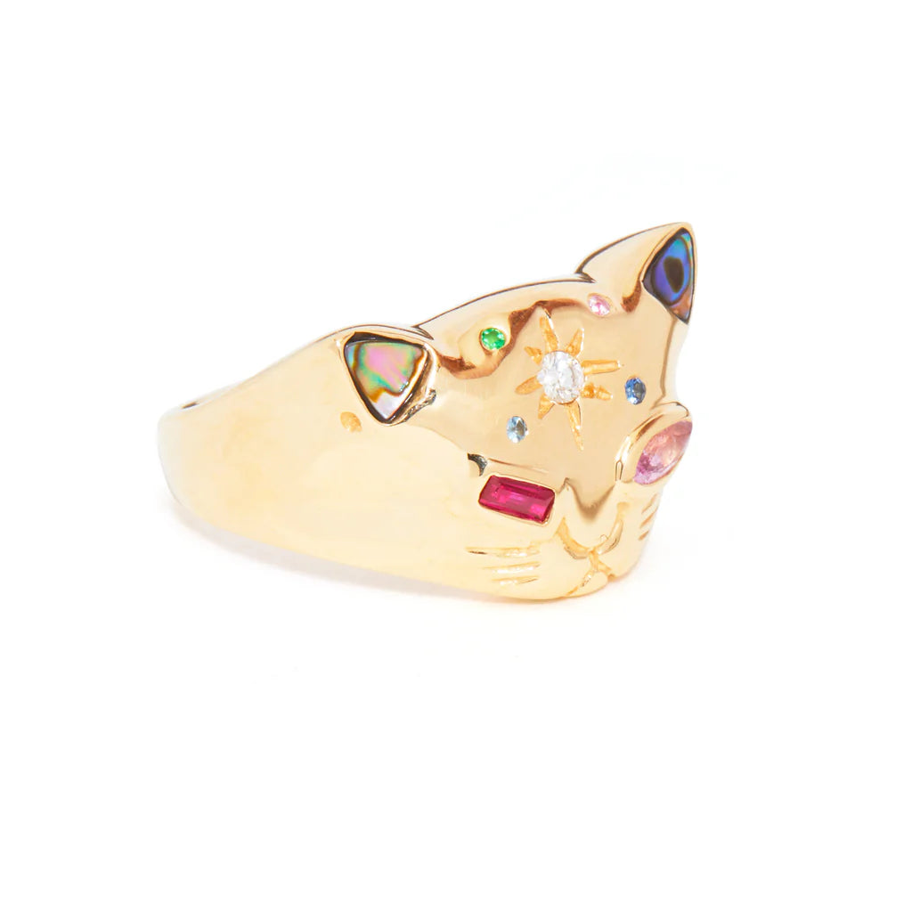 The Pink Wildcat Ring