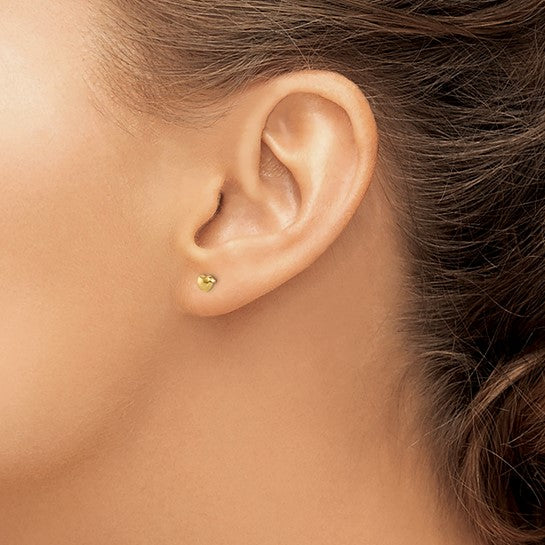 Small Heart Post Earring