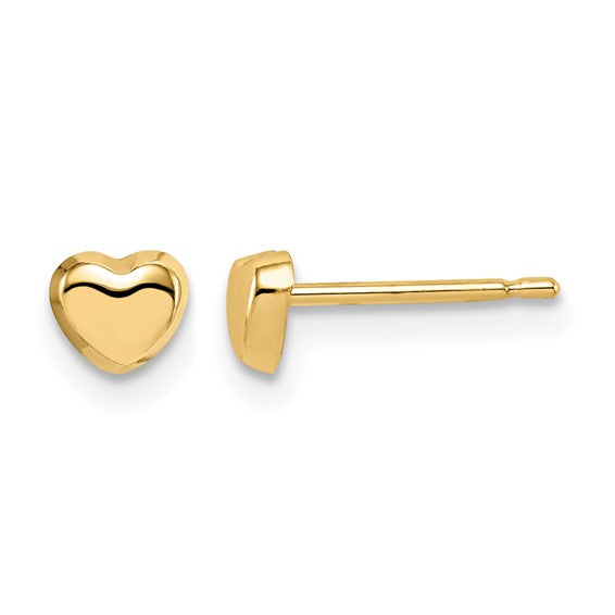 Small Heart Post Earring