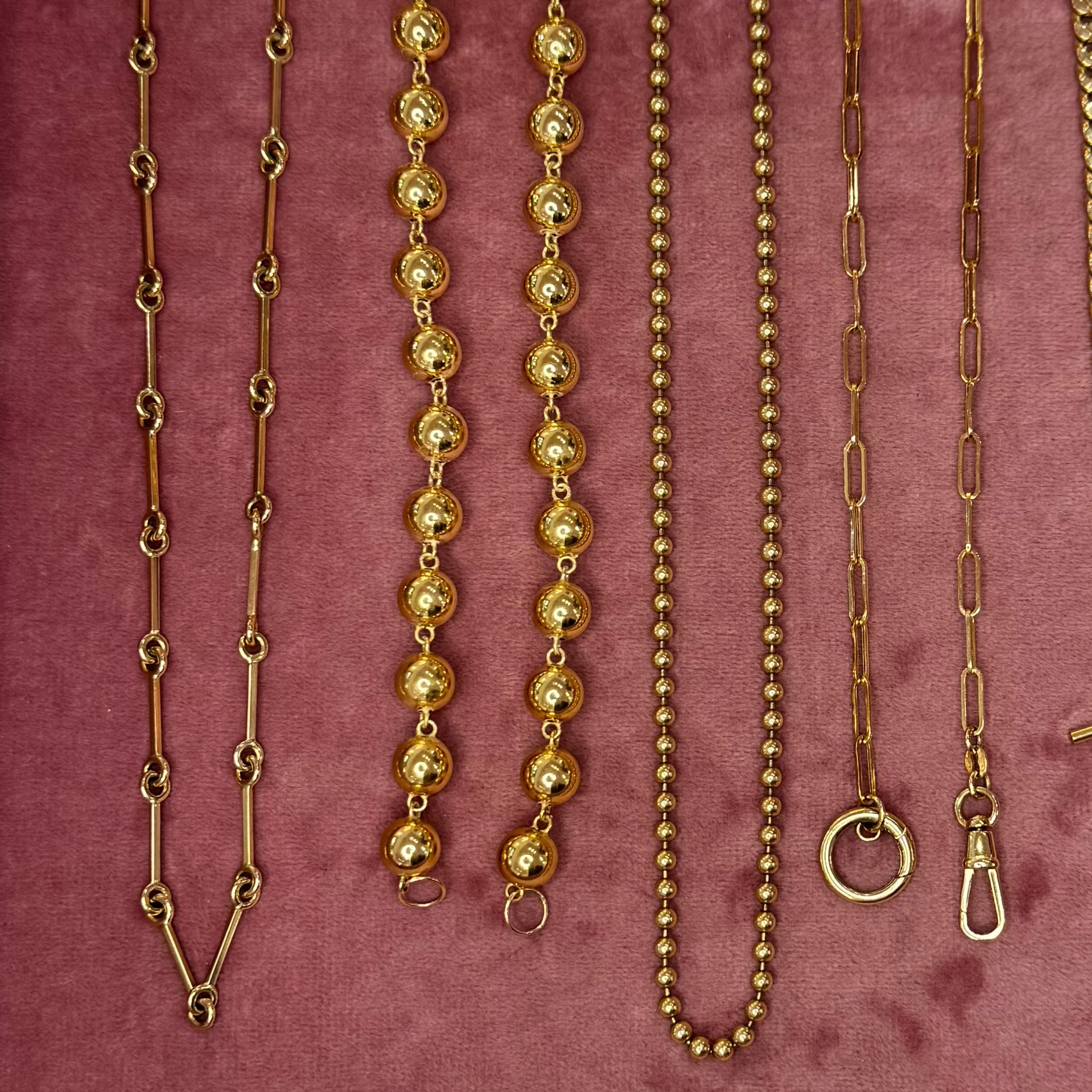 16" Stick Chain Necklace
