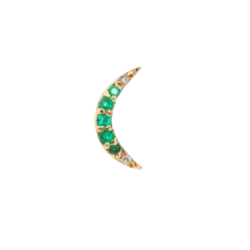 The Emerald Crescent Stud
