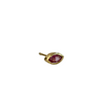 Pink Sapphire Eye Earring