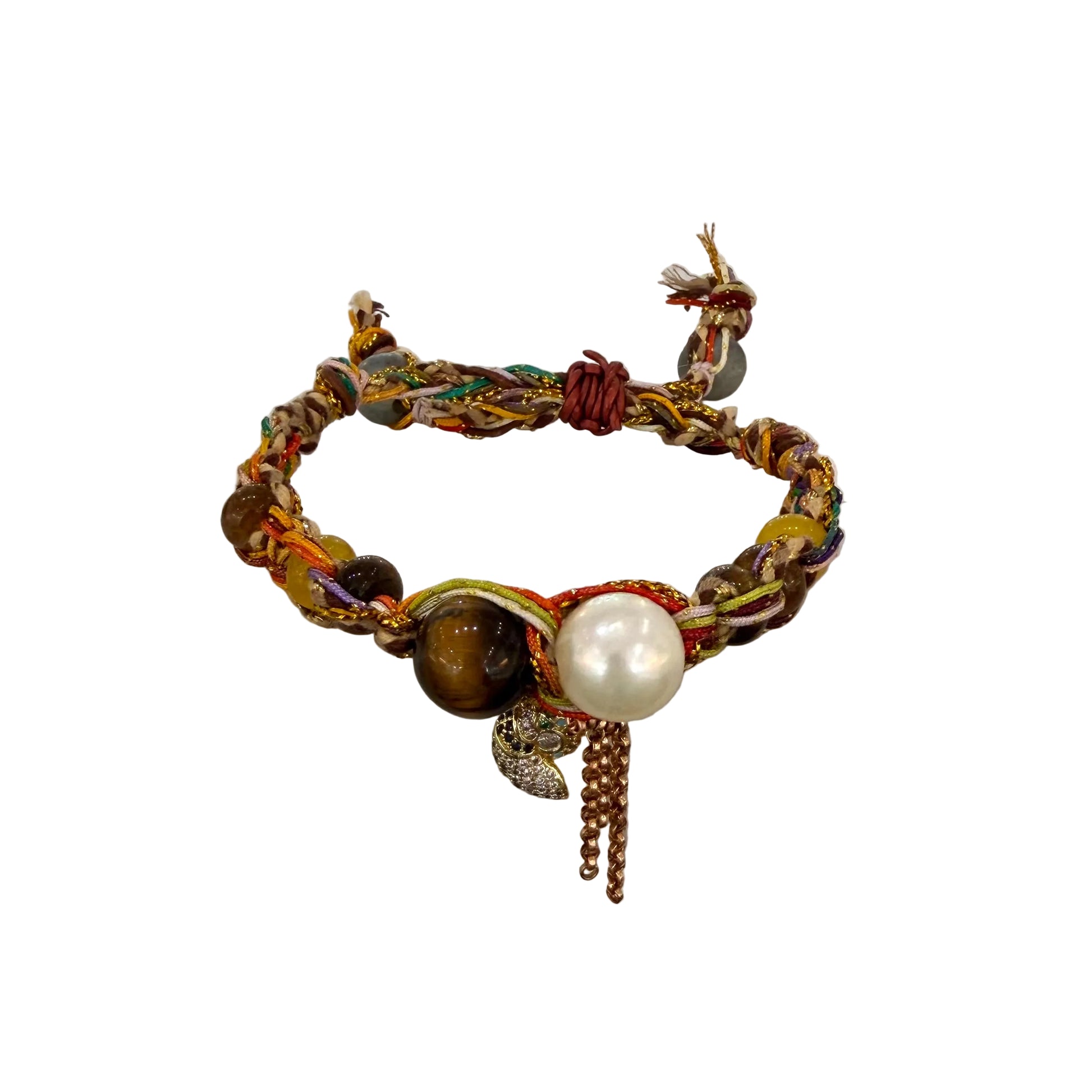 Golden Seashell Rocker Bracelet
