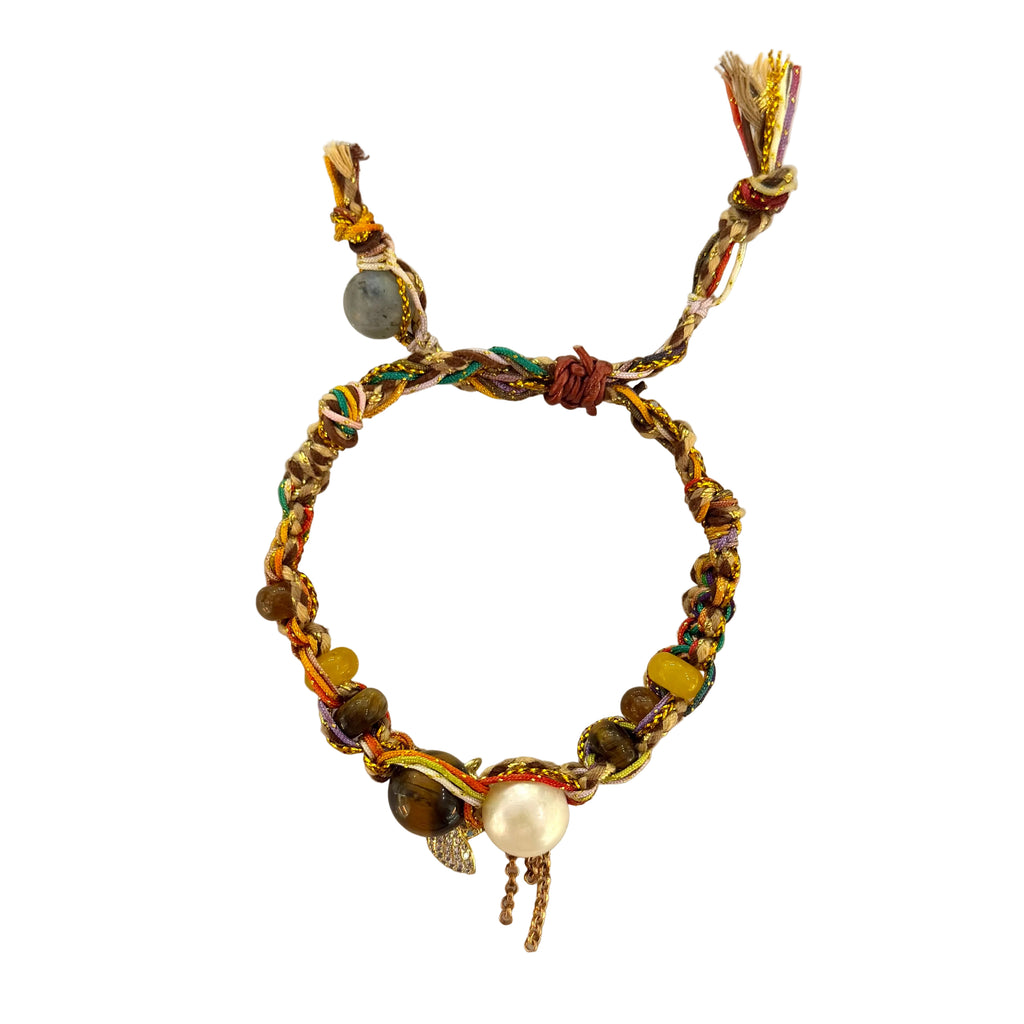 Golden Seashell Rocker Bracelet