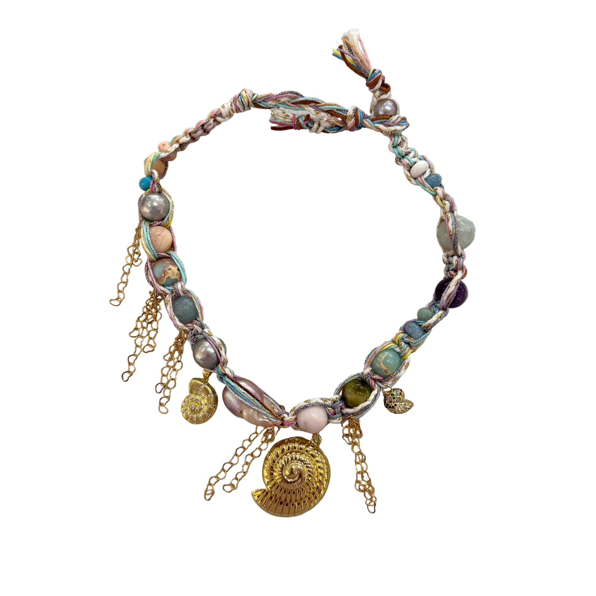 Golden Sparkling Mermaid Deluxe Rockstar Choker