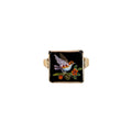 Micromosaic Bird Ring