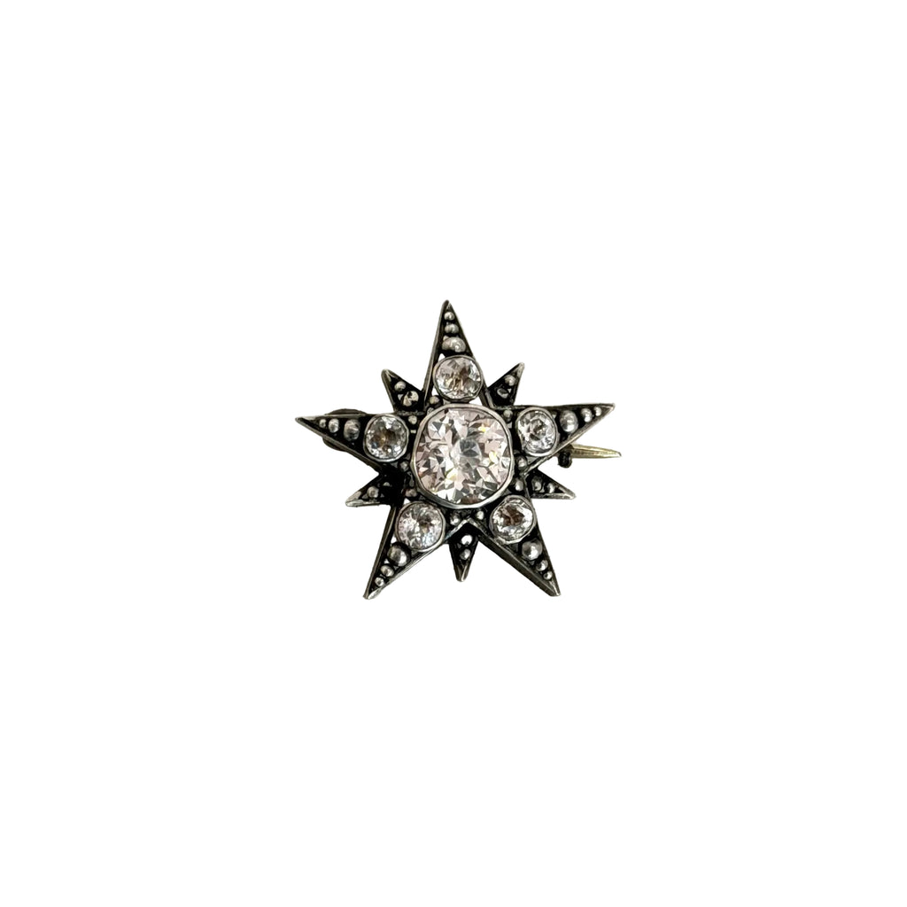 Art Deco Paste Star Pin