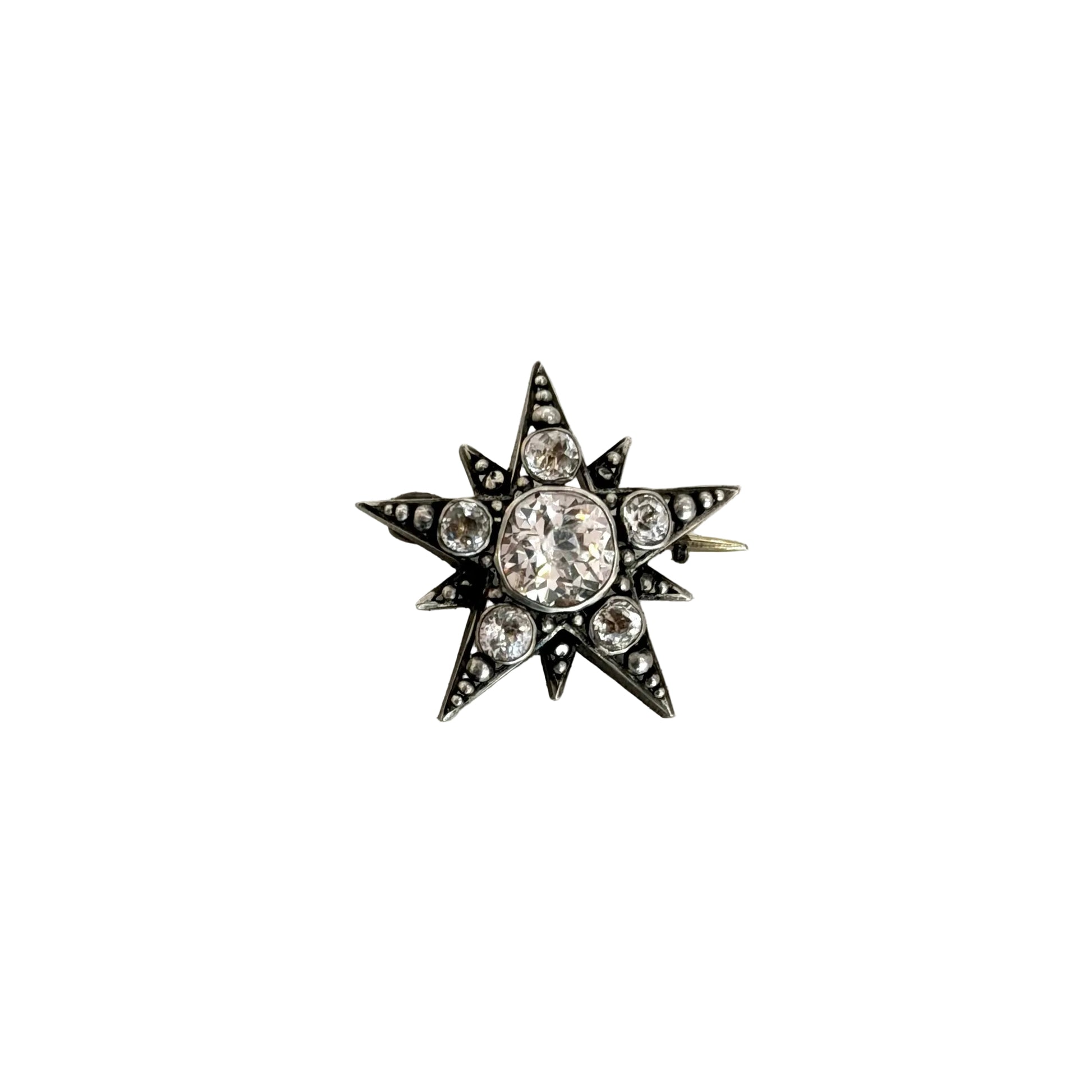 Art Deco Paste Star Pin
