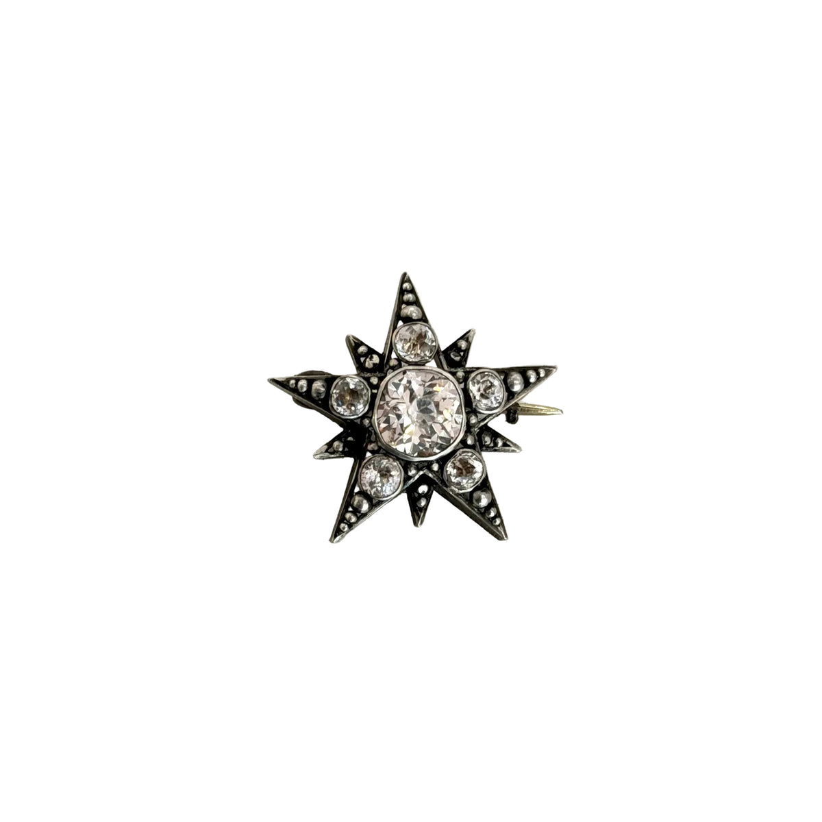Art Deco Paste Star Pin