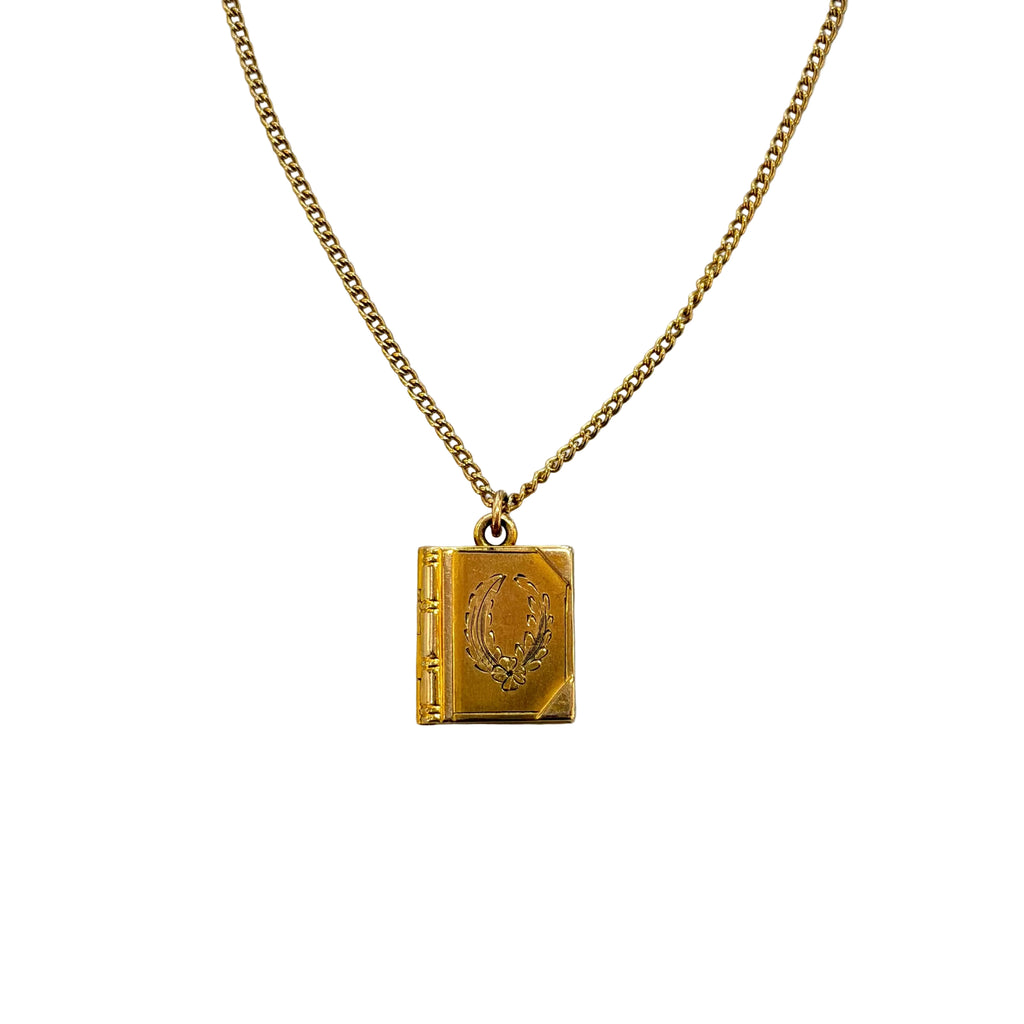 Vintage Book Locket