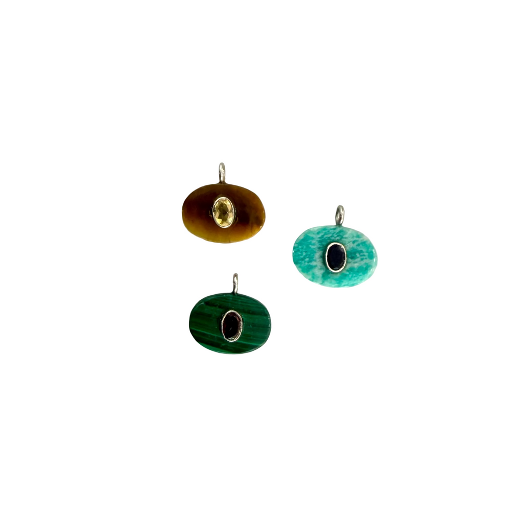 Assorted Charms with Crystal Eye