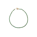Emeralnd Micro Tennis Bracelet