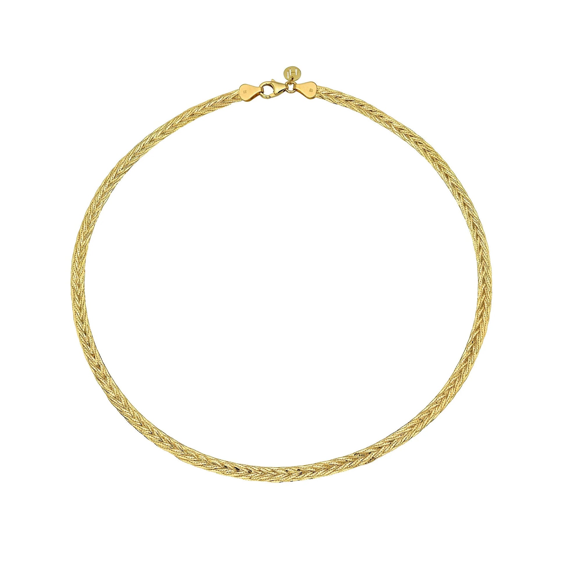 Braided Herringbone Necklace