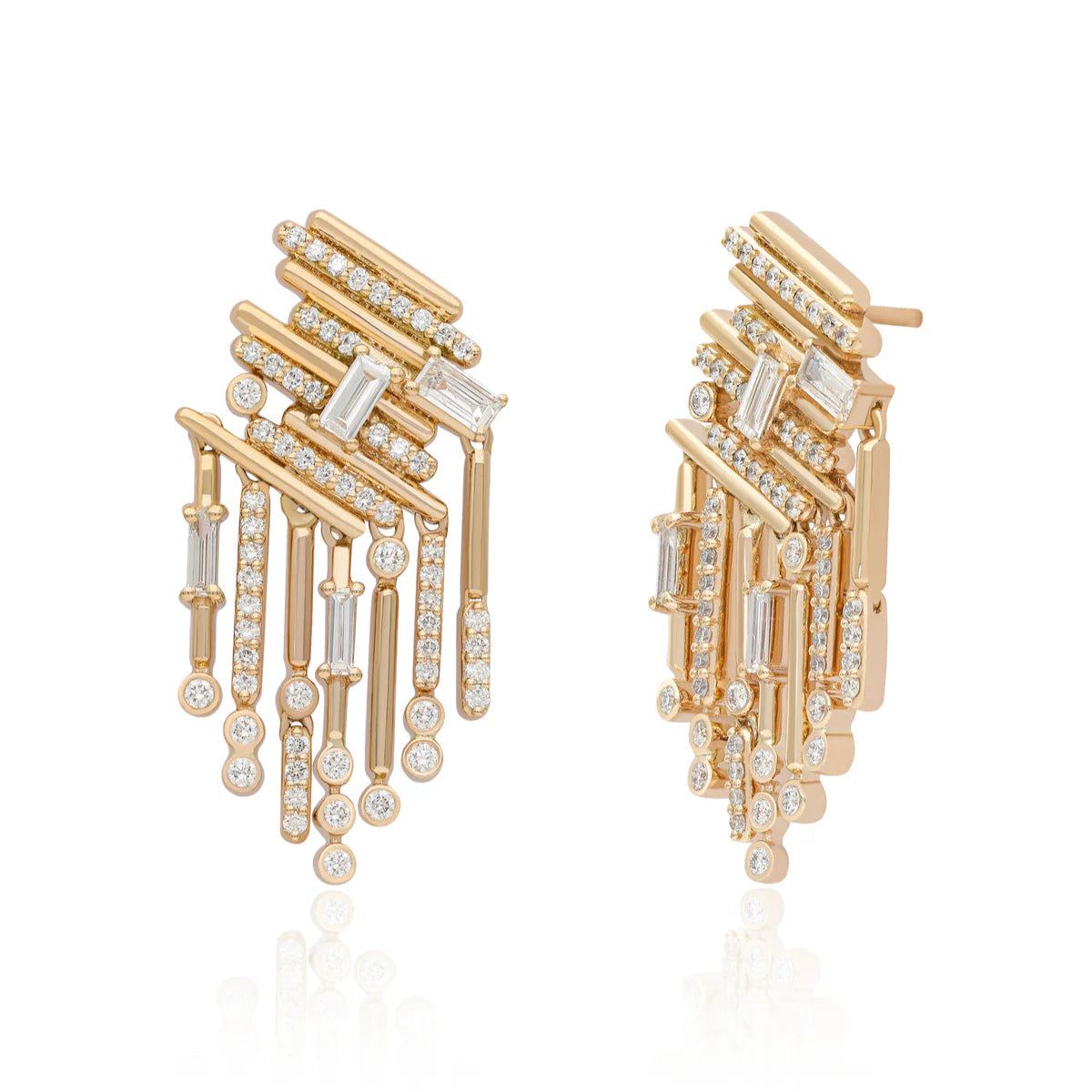 Ethereal Waterfall Chandelier Earrings