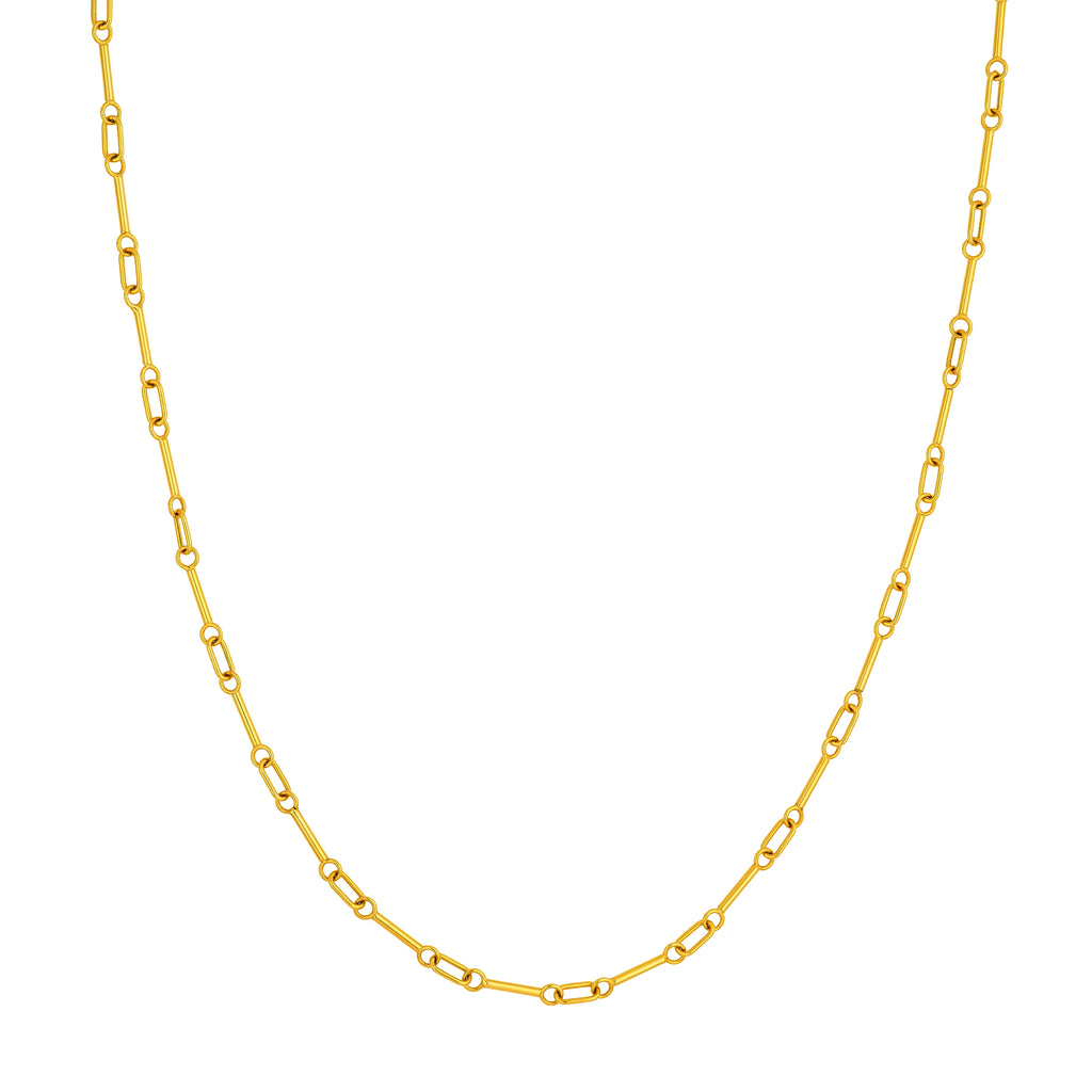 Mini Barbell Necklace