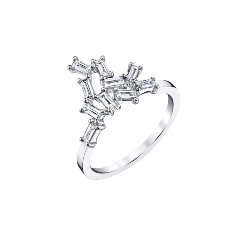 Diamond Baguette Knuckle Ring