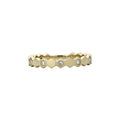 Diamond Honeycomb Ring