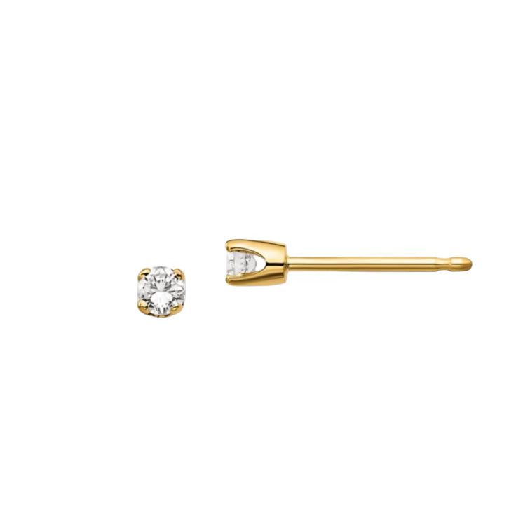 Diamond Stud Earring .10