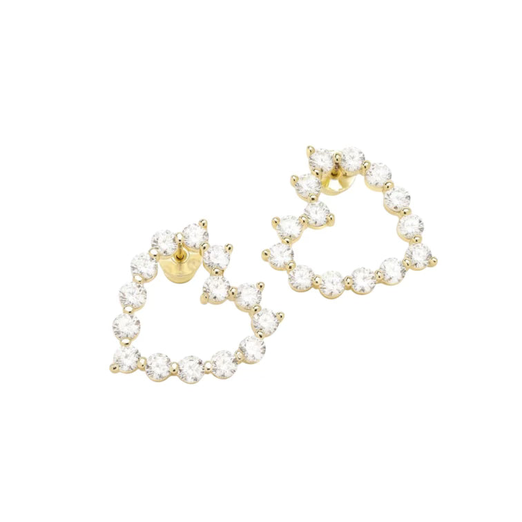 She's an Icon Baby Heart Earrings
