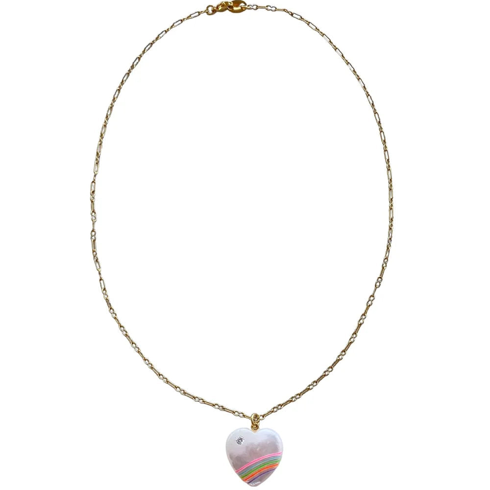 Rainbow Love at First Sight Necklace