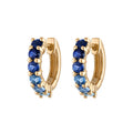 PAIR - EP Signature Huggies - Blue Ombre Sapphire